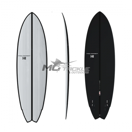 Tolhurst HIBT 3+3 Thunderbolt Black Surfboard