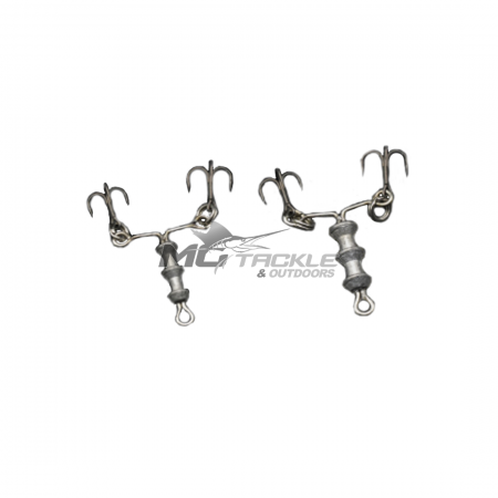 JML Custom Lead Crab Weights Rigged