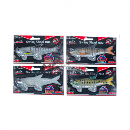 Molix Swim Shad 150 Lure - 4 Pack - (Reverse Auction)