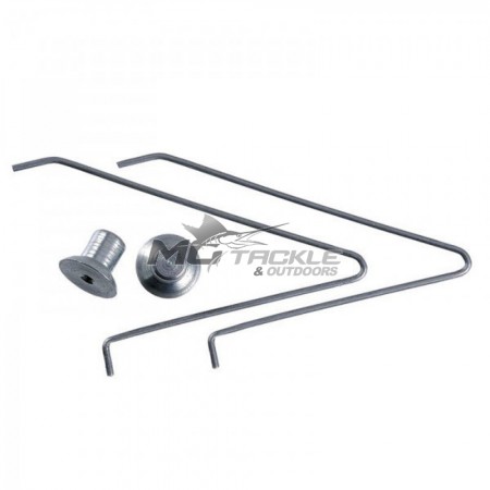 Coi Leisure Spring Button Clip 3 Pack