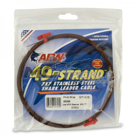 AFW 49-Strand Shark Leader Cable