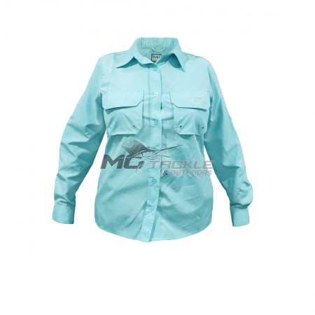 Samaki Breeze Womens Vented Long Sleeve Shirt