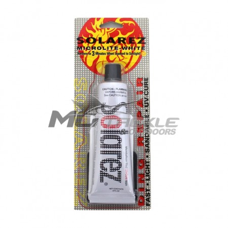 Solarez Microlite - White UV Cure Ding Repair Kit