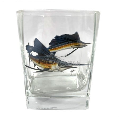 Ross Art Double Old Fashion Square Glasses - 4 Set
