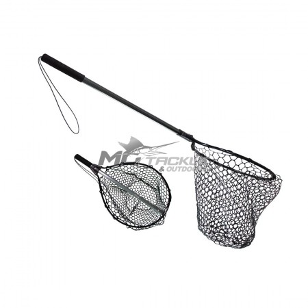 Seahorse Deluxe Sliding Handle Rubber Landing Net