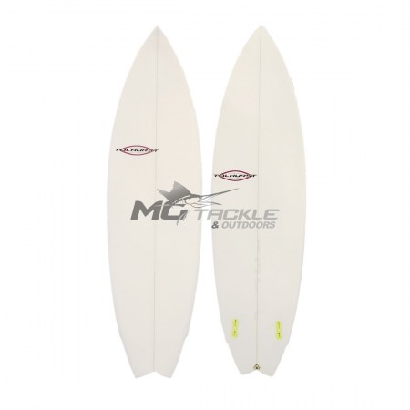 Tolhurst Surfboards Twinny Stringered Epoxy - FCS2 Fins