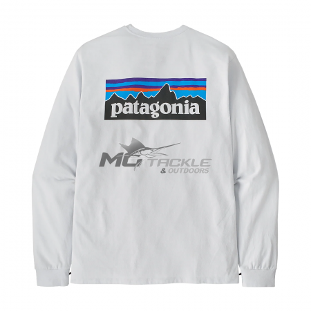 Patagonia Mens Long Sleeve P-6 Logo Responsibili-Tee Shirt