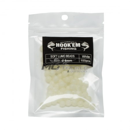 Hook Em Fishing Round Soft Lumo Beads