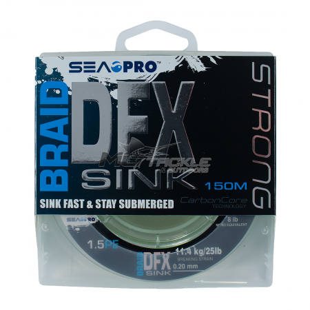 Sea Pro DFX Sinking Braid - 150m