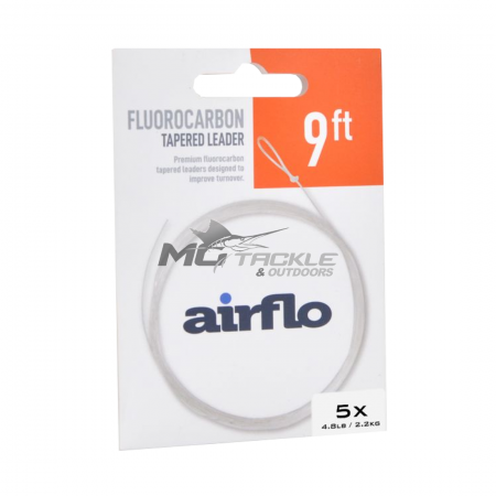 Airflo Fluorocarbon 9ft Tapered Leader