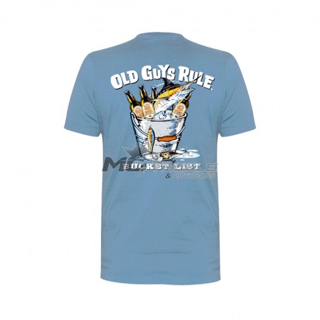 Old Guys Rule Bucket List Tee