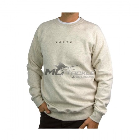 Carve Mens Brisk Raglan Line Crew Neck Sweater