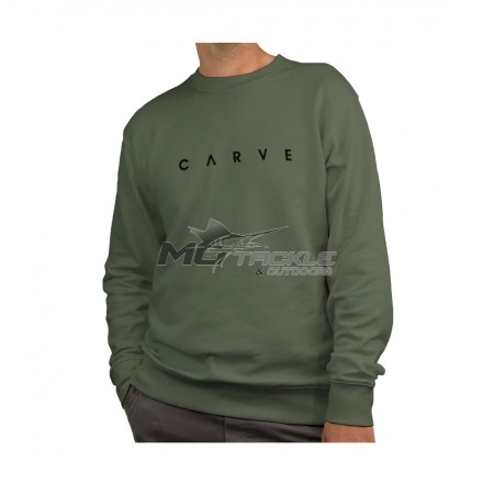 Carve Mens Broken Lines Crew Neck Sweater