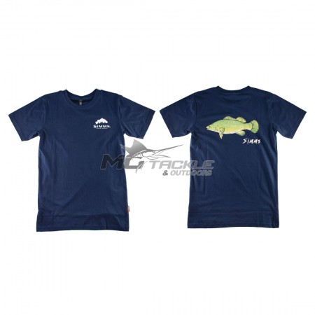 Simms Mens Murray Cod Back Logo T-Shirt
