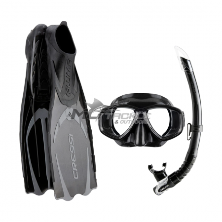 Cressi Pluma Snorkelling MSF Set