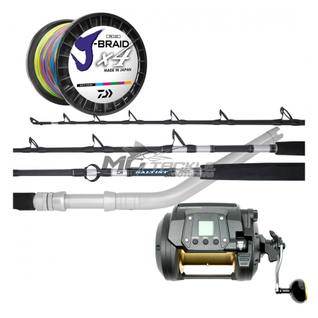 Daiwa Saltist / Tanacom Electric Combo + Braid