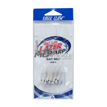Eagle Claw Lazer Sharp Sabiki Shrimp Bait Rig