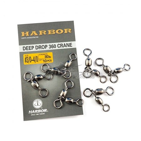 Harbor Deep Drop 360 Crane Swivel Bulk Pack
