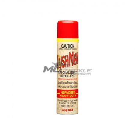 Bushman Heavy Duty Aerosol 225g 40% Deet
