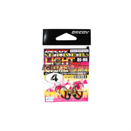 Decoy DJ-97 Fibre Light Single Assist Hook Size 2 (0635