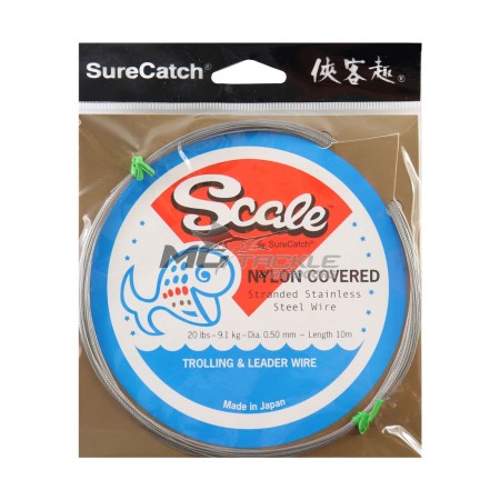 SureCatch Nylon Covered Stranded Stainless Steel Wire