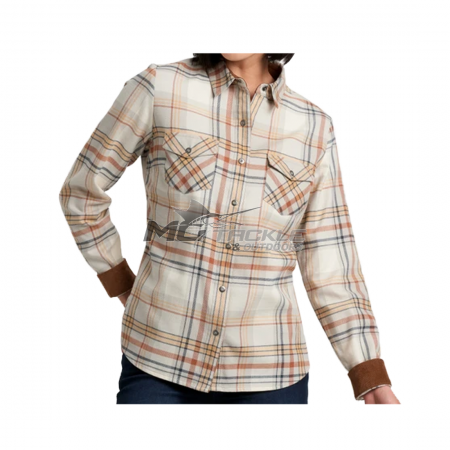 KUHL Womens Tess Flannel Long Sleeve Shirt