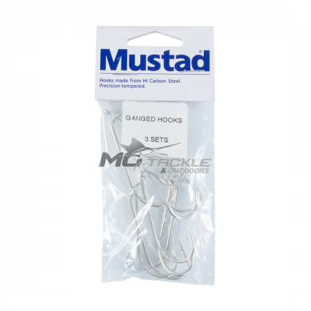 Mustad 34200 Ganged Hook - 3 Sets