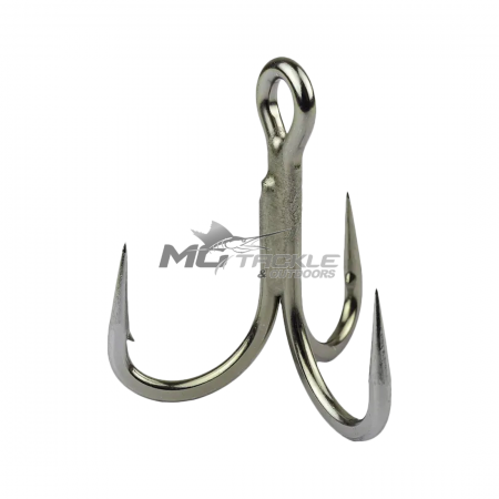 Mustad JL75NP Jaw Lok 5X Treble Hook