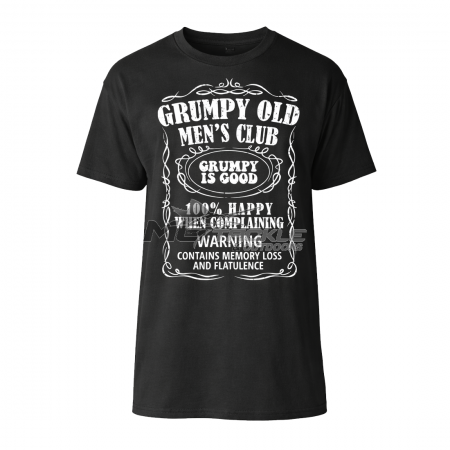 Old Guys Rule Grumpy Mens Club T-Shirt
