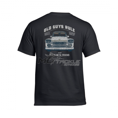 Old Guys Rule Plays With Trucks T-Shirt