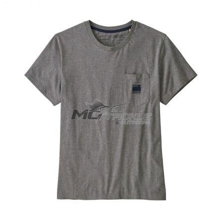 Patagonia Womens Alpine Icon ROC Pilot Cotton Pocket T-Shirt