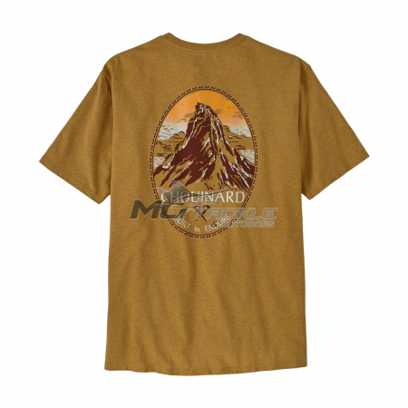 Patagonia Mens Chouinard Crest Pocket Responsibili-Tee Shirt