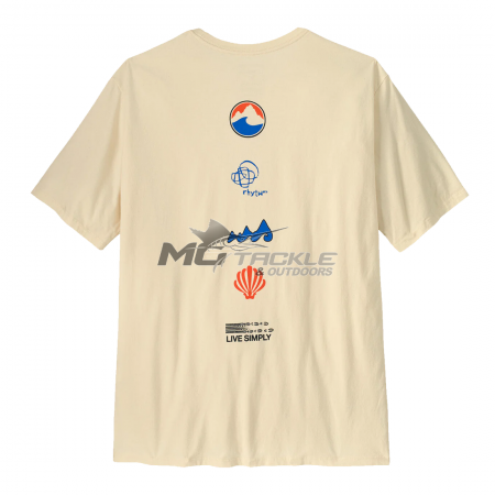 Patagonia Mens Long Way Round Organic T-Shirt