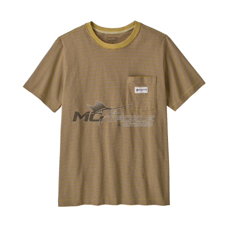 Patagonia Mens Midweight Hut Tripper Pocket Label T-Shirt