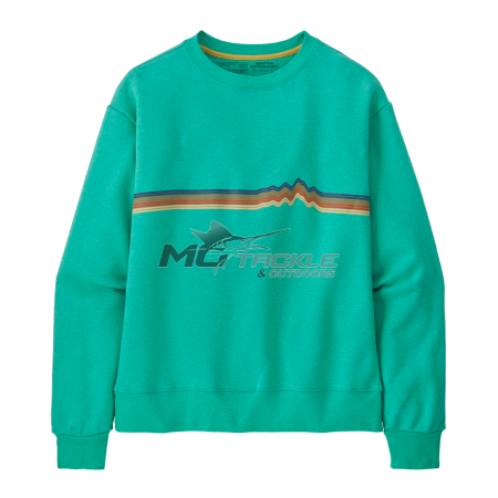 Patagonia Womens Ridge Rise Stripe Uprisal Crew Sweatshirt