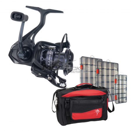 Ryobi Affinity Spin Reel w/ Tackle Bag
