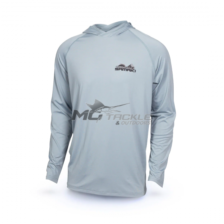 Samaki Adults Tailing Hooded Performance Shirt