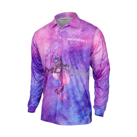 Samaki Adults Seahorse V2 Long Sleeve Shirt
