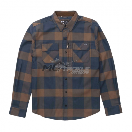 Salty Crew Fathom Long Sleeve Tech Flannel Shirt
