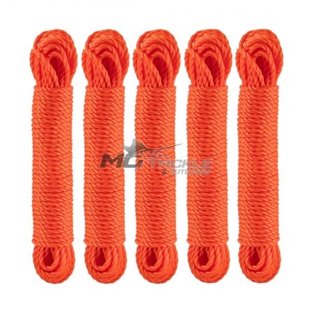 Seahorse Rope Handy 5 Pack - 10m x 3mm Coils