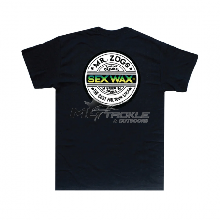 Sex Wax Word Fade Blue Green Blend T-Shirt