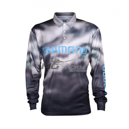 Shimano Mens Technical Sublimated Fishing Shirt