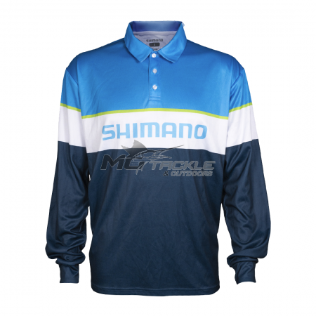 Shimano Mens Tri-Colour Sublimated Fishing Shirt