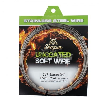Shogun Uncoated Soft Wire - 10m