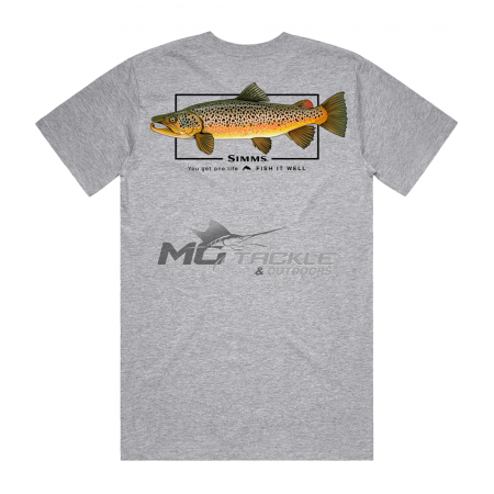 Simms Artist Brown Trout T-Shirt