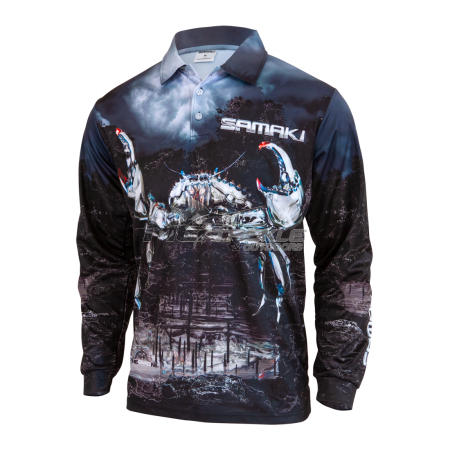 Samaki Kids Metallic Muddie Long Sleeve Shirt