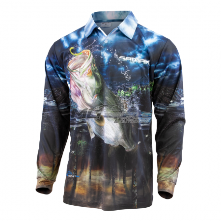 Samaki Big Barra Long Sleeve Shirt - Adult