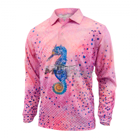 Samaki Kids Seahorse Long Sleeve Shirt