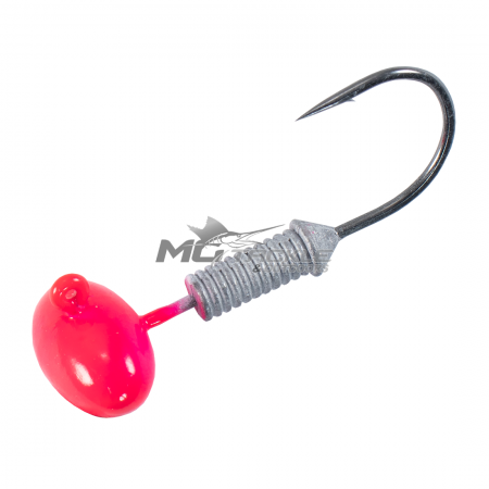 S Tackle Glow Strike Football Jig Head