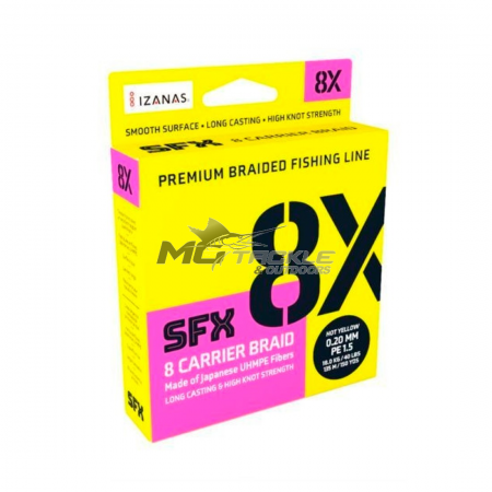 Sufix SFX 8X Hot Yellow Braid